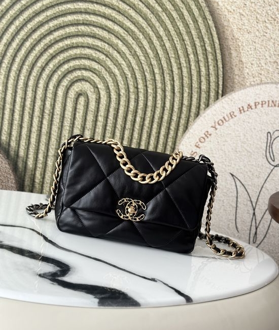 Chanel 19 Goatskin Flap Bag 1160