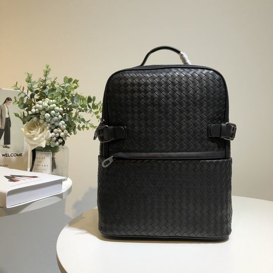 Bottega Veneta BV Woven Leather Backpack Large Capacity 3628