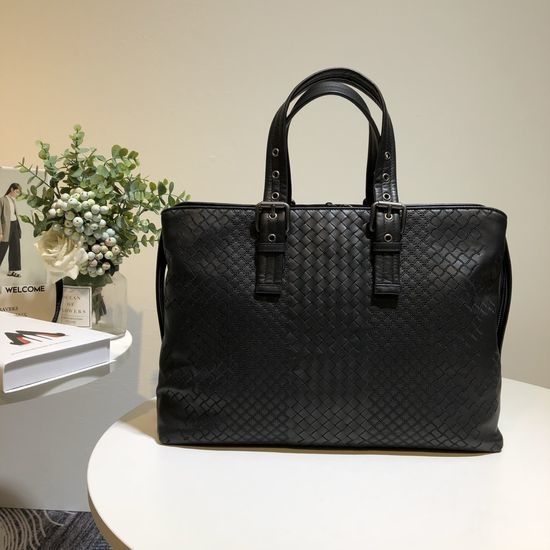 Bottega Veneta BV Woven Embroidered Shopping Bag 6480