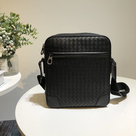 Bottega Veneta BV Woven Classic Messenger Bag