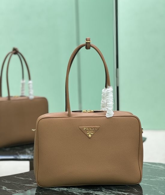 Prada Long Handle Leather Tote 1BB128