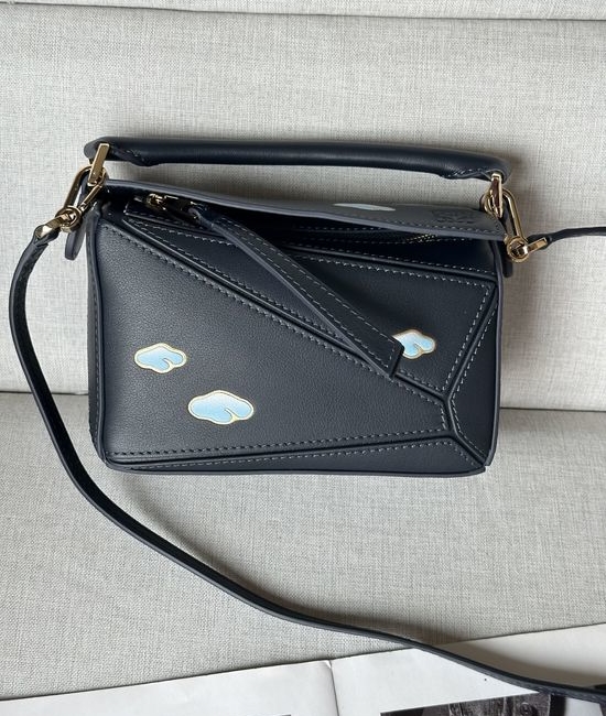 Loewe Puzzle Cloud Mini Leather Handbag 3000