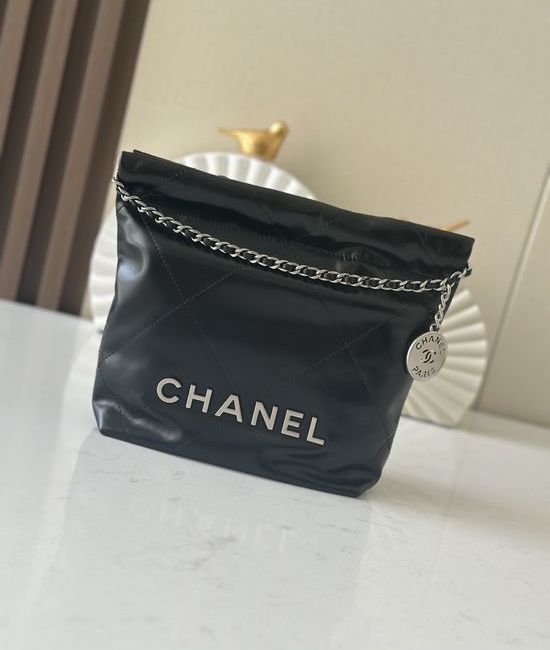 Chanel Mini Bag Calfskin Silver Hardware 3980