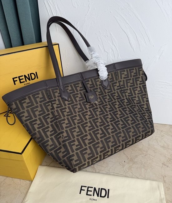 Fendi Origami Large Convertible FF Tote 0894