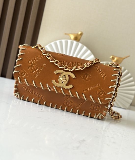 Chanel Vintage Resin Leather Bag A2216