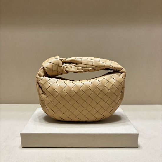 Bottega Veneta BV Woven Knotted Hobo Soft Lambskin Leather Bag 80800