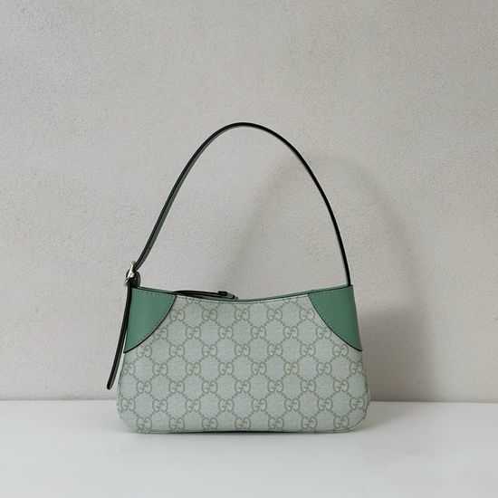 Gucci Handbag Premium Quality Green Rubber 820696