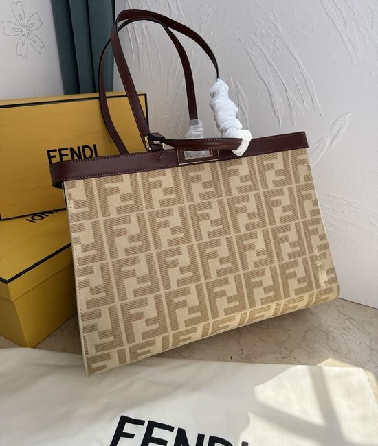 Fendi Peekaboo X-Tote Embroidered Bag 1819