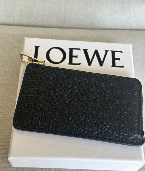 Loewe Black Leather Card Holder 9783
