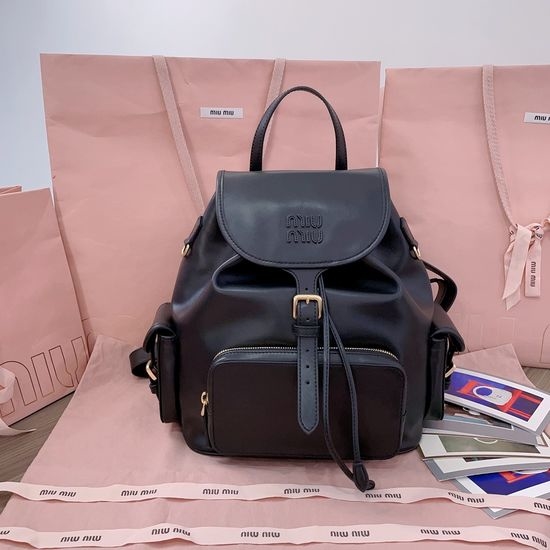 Miu Miu College Style Calfskin Backpack 5BZ042