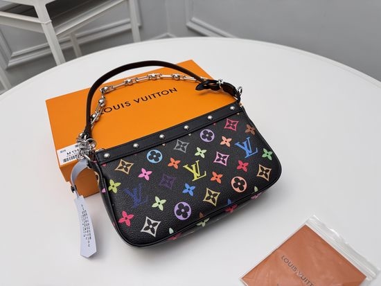 Louis Vuitton LV Takashi Murakami Pochette Handbag M13404