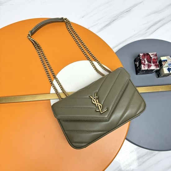Yves Saint Laurent YSL LouLou Small Lambskin Bag 801437