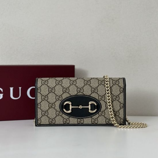 Gucci Black Leather Crossbody Bag 621892