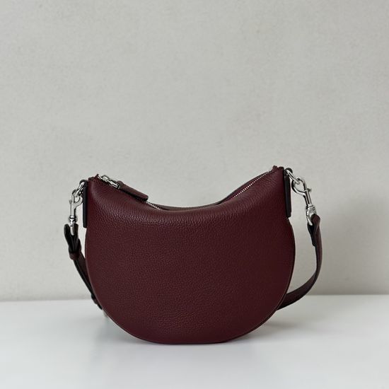 Gucci Handbag Annora Red Litchi Bag 824529