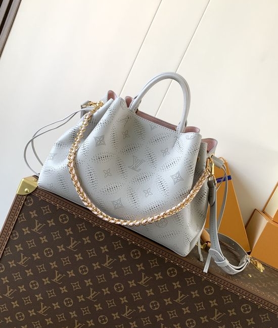 Louis Vuitton LV Bella Tote Mahina Bloom Leather Handbag M13838