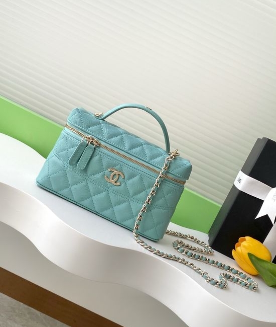 Chanel Lunch Box Bag Grained Calfskin AP4507