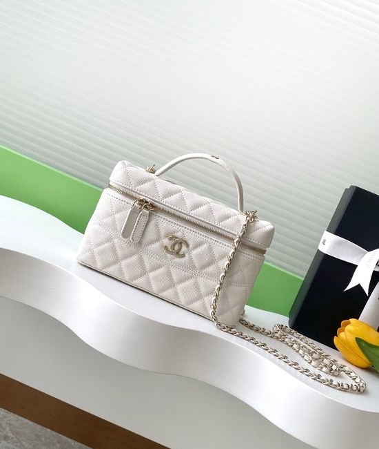 Chanel Lunch Box Bag Grained Calfskin AP4507