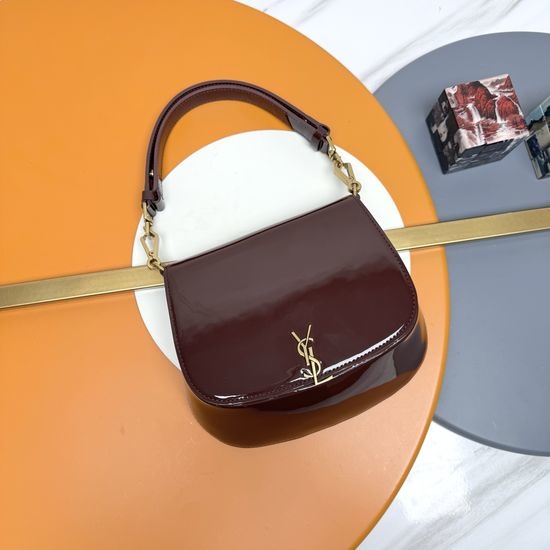 Yves Saint Laurent YSL Voltaire Leather Shoulder Bag 800846