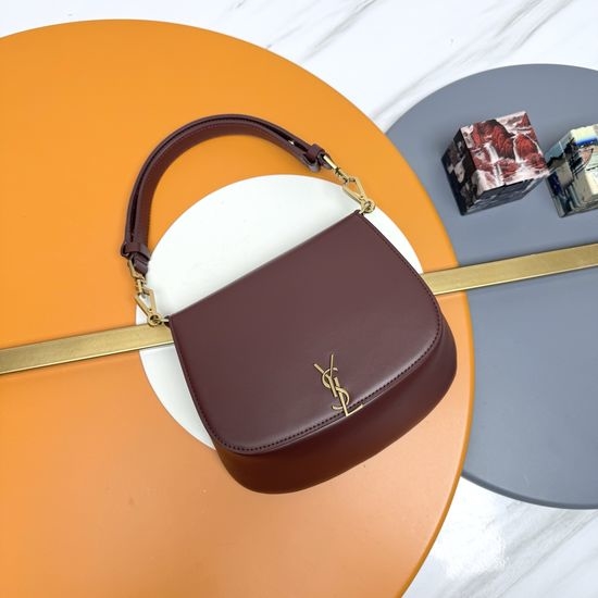 Yves Saint Laurent YSL Voltaire Leather Shoulder Bag 800846