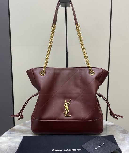 Yves Saint Laurent YSL Jamie Small Lambskin Tote Bag 833948