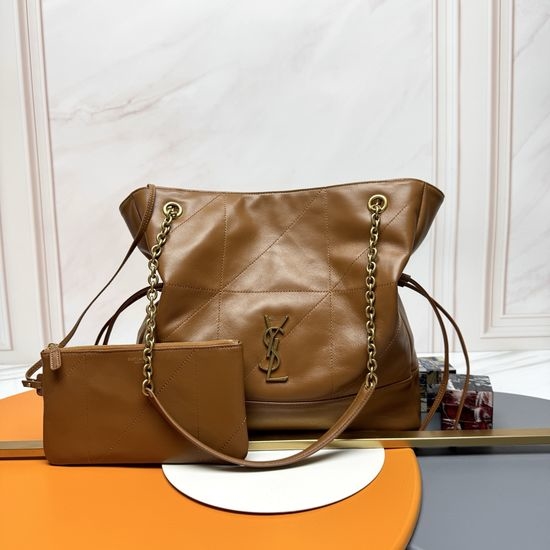 Yves Saint Laurent YSL Jamie Leather Tote Bag 809824