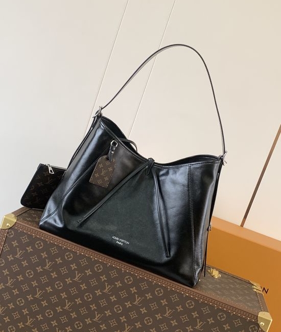 Louis Vuitton LV CarryAll Dark Medium Handbag M25143