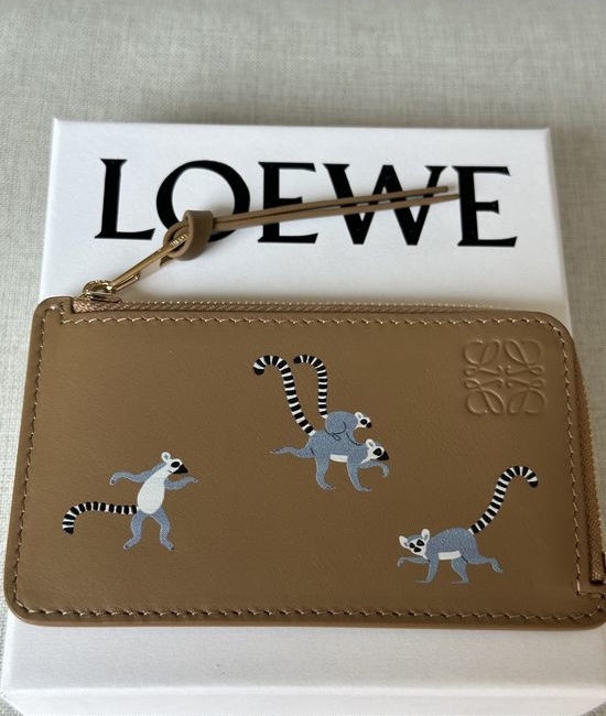 Loewe Long-tailed Monkey Limited Card Holder 6001