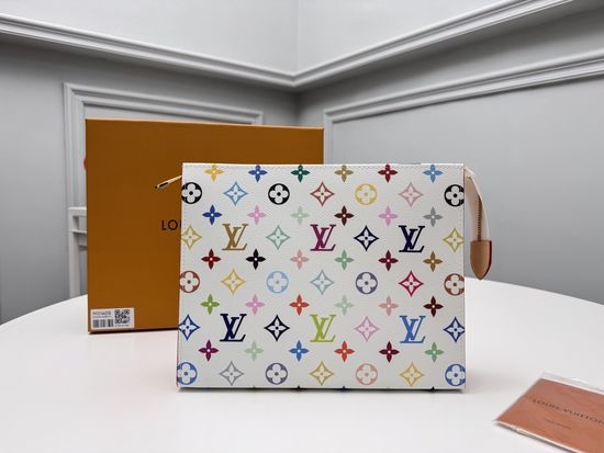 Louis Vuitton LV Monogram Cosmetic Pouch M13746