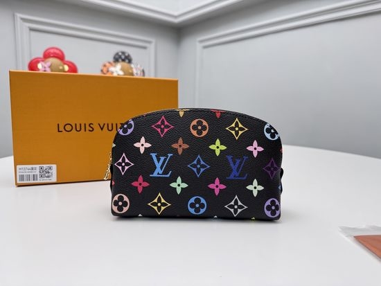 Louis Vuitton LV Monogram Cosmetic Pouch M13744