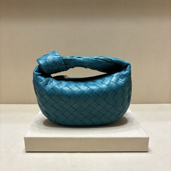 Bottega Veneta BV Woven Knotted Hobo Soft Lambskin Leather Bag 80800