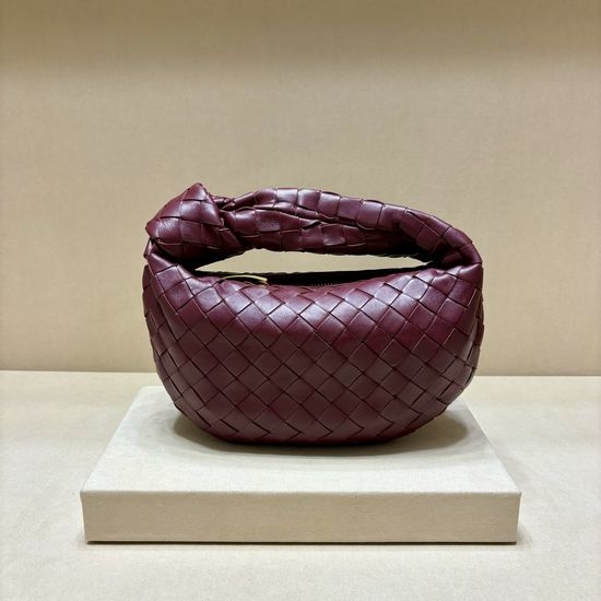 Bottega Veneta BV Woven Knotted Hobo Soft Lambskin Leather Bag 80800