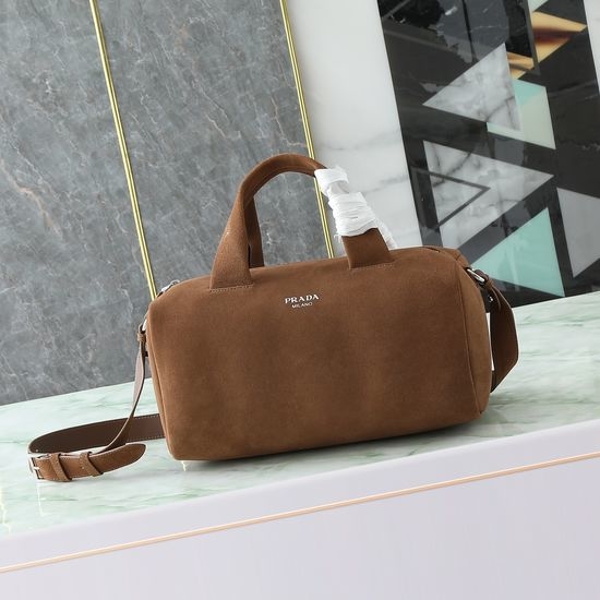 Prada Nappa Leather Luggage Handbag 2VC046