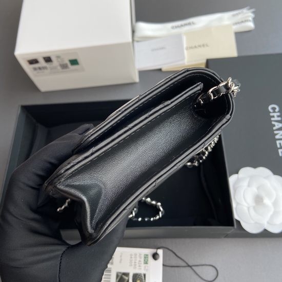Chanel Small Shoulder Bag Upgraded Italian Lambskin AP4441