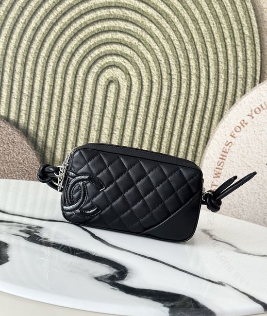 Chanel Cambon Leather Shoulder Bag 3315