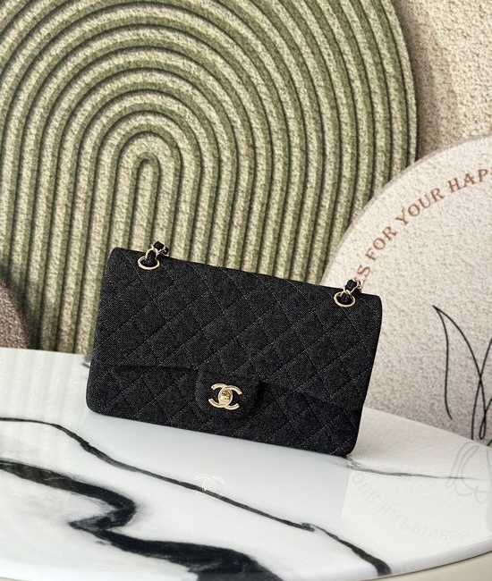 Chanel Classic Flap Denim Quilted Handbag A3319