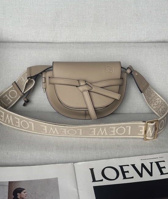 Loewe Mini Gate Dual Leather Saddle Bag 56t21S