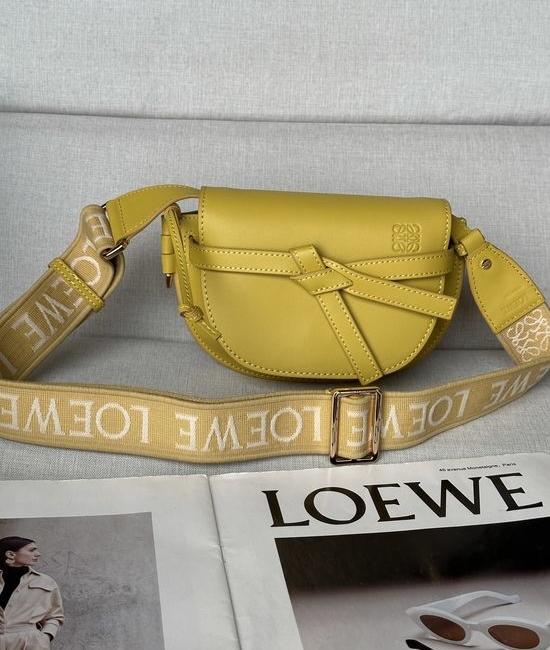 Loewe Mini Gate Dual Saddle Bag 56t21S