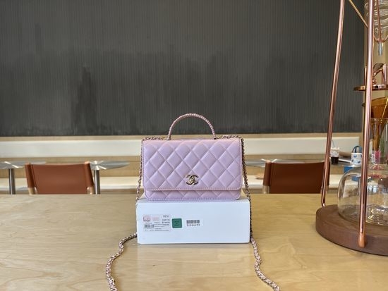Chanel Woven Handle WOC Bag A96135