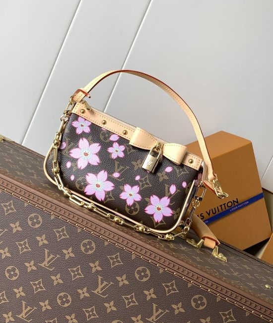 Louis Vuitton LV Pochette Accessoires Cherry Blossom Bag M13666