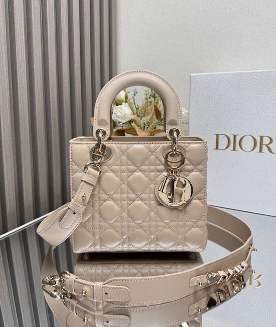 Christian Dior CD Lady Christian Dior CD My ABC Lambskin Handbag