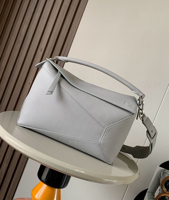 Loewe Puzzle Grained Calfskin Geometric Handbag 9312