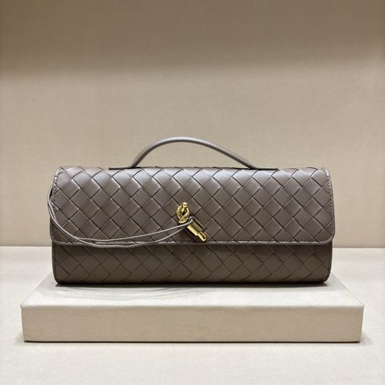 Bottega Veneta BV Andiamo Evening Clutch Elegant Lightweight 1511-C