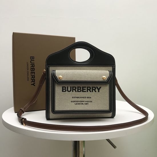 Burberry Horseferry Canvas Tote Bag 80324371