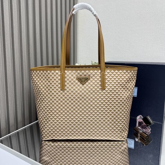 Prada Tessuto Triangulum Tote Bag 1BD552