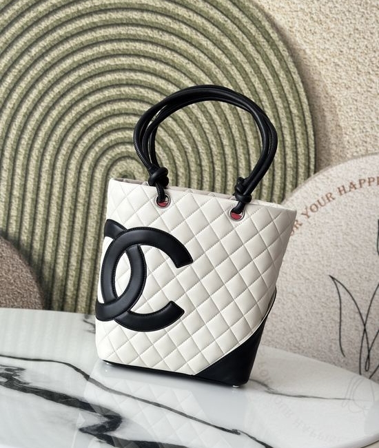 Chanel Cambon Underarm Bag Colorblock 3316