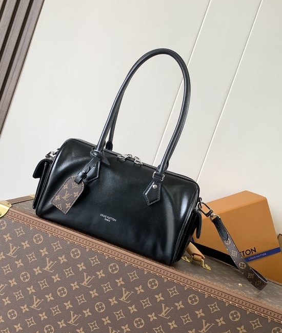Louis Vuitton LV Speedy Cargo Vibe Monogram Leather Handbag M12965