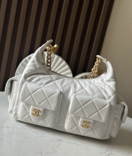 Chanel Polished Lambskin Shoulder Bag AS3311