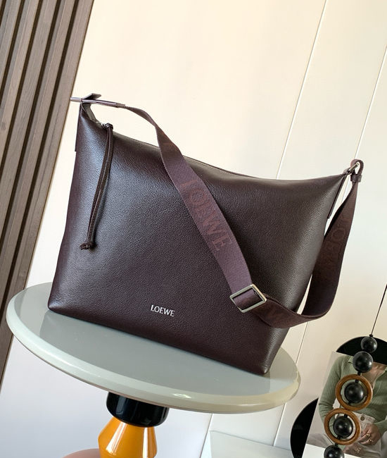 Loewe Cubi Grained Leather Crossbody Bag 9145