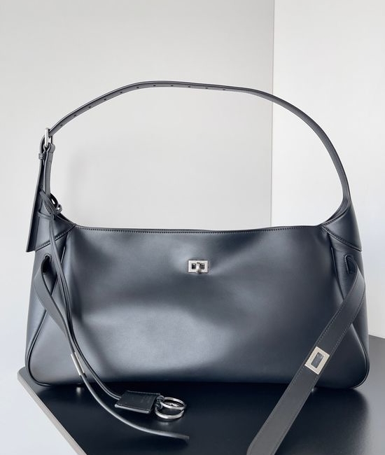 Balenciaga Bel Air Hobo Leather Shoulder Bag 805760