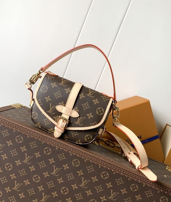Louis Vuitton LV Saumur BB Monogram Handbag M46740